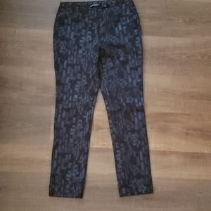 Insight pants...irredecsant blue and black sz 4